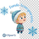 Kit Digital ICE PRINCESS & FRIENDS • FROZEN – Cliparts, Papéis Digitais e Fontes