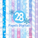 Kit Digital ICE PRINCESS & FRIENDS • FROZEN – Cliparts, Papéis Digitais e Fontes