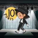 Kit Digital King of Pop (Michael Jackson) – Cliparts, Papéis Digitais e Fontes