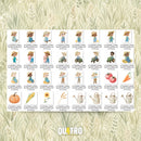 Kit Digital LITTLE FARMER – Cliparts, Papéis Digitais e Fontes