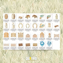 Kit Digital LITTLE FARMER – Cliparts, Papéis Digitais e Fontes