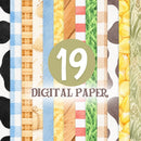 Kit Digital LITTLE FARMER – Cliparts, Papéis Digitais e Fontes