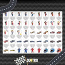 LITTLE RACERS CLUB – Cliparts, Papéis Digitais e Fontes