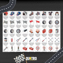 LITTLE RACERS CLUB – Cliparts, Papéis Digitais e Fontes