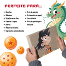 Kit Digital LITTLE SAIYAN & FRIENDS • DRAGON BALL – Cliparts, Papéis Digitais e Fontes