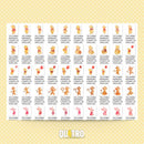 Kit Digital YELLOW BEAR & FRIENDS • WINNIE POOH – Cliparts, Papéis Digitais e Fontes