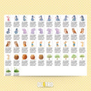 Kit Digital YELLOW BEAR & FRIENDS • WINNIE POOH – Cliparts, Papéis Digitais e Fontes