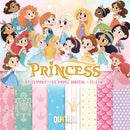 Kit Digital Princesas Cute – Cliparts, Papéis Digitais e Fontes