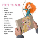 Kit Digital Princesas Cute – Cliparts, Papéis Digitais e Fontes