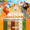 Kit Digital LITTLE ROAR KINGDOM • REI LEÃO – Cliparts, Papéis Digitais e Fontes