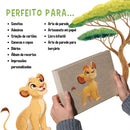 Kit Digital LITTLE ROAR KINGDOM • REI LEÃO – Cliparts, Papéis Digitais e Fontes
