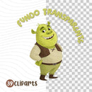 Kit Digital Monstro Verde • Shrek – Cliparts, Papéis Digitais e Fontes
