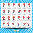 Kit Digital LITTLE SPIDER HERO • SPIDERMAN – Cliparts, Papéis Digitais e Fontes