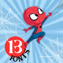 Kit Digital LITTLE SPIDER HERO • SPIDERMAN – Cliparts, Papéis Digitais e Fontes