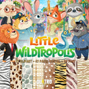 Kit Digital LITTLE WILDTROPOLIS • ZOOTOPIA – Cliparts, Papéis Digitais e Fontes