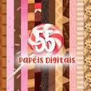 Kit Digital LITTLE CHOCOLATE FACTORY • WILLY WONKA – Cliparts, Papéis Digitais e Fontes