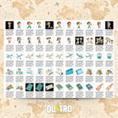 Kit Digital LITTLE WORLD TRAVELER – Cliparts, Papéis Digitais e Fontes