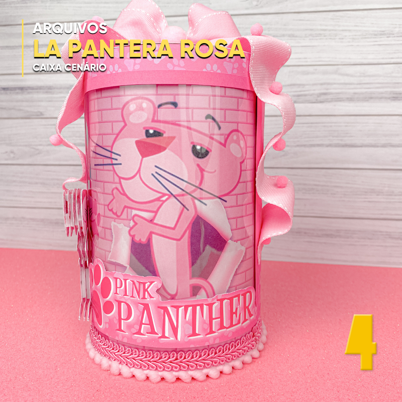 Pink Panther Box - Digital File for Cutting
