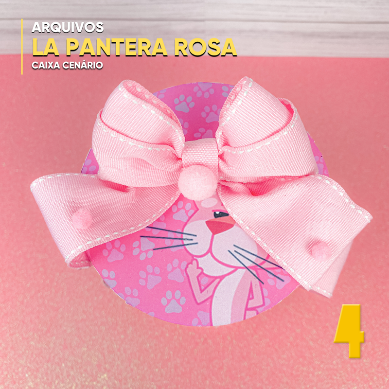 Pink Panther Box - Digital File for Cutting