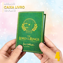 Caixa Livro Senhor dos Anéis – Arquivo Digital para Recorte