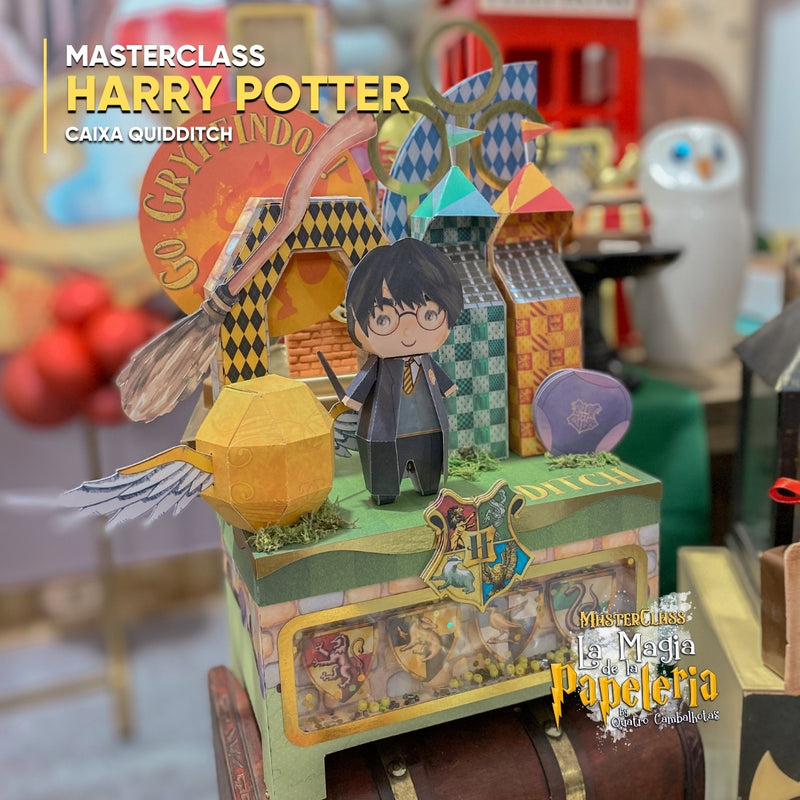 Masterclass - Harry Potter A Magia da Papelaria - Em Espanhol - Quatro Cambalhotas