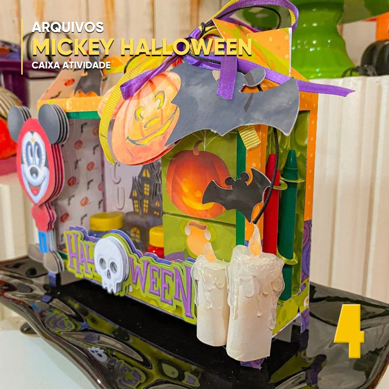 Mickey Halloween Box - Digital File for Cutting