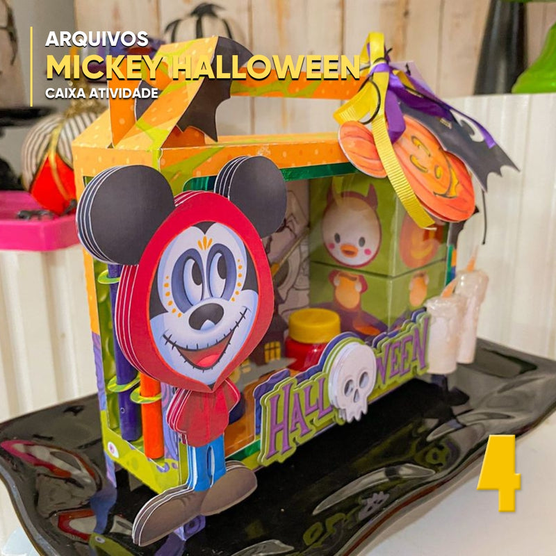 Mickey Halloween Box - Digital File for Cutting