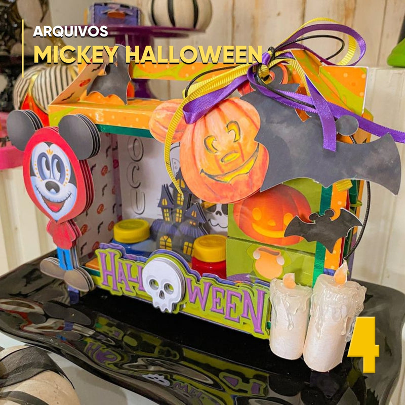 Mickey Halloween Box - Digital File for Cutting
