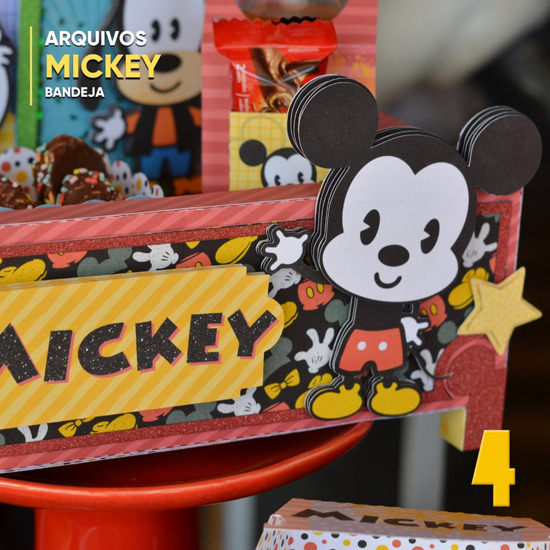 Mickey Mouse Tray - Digital File for Cutting