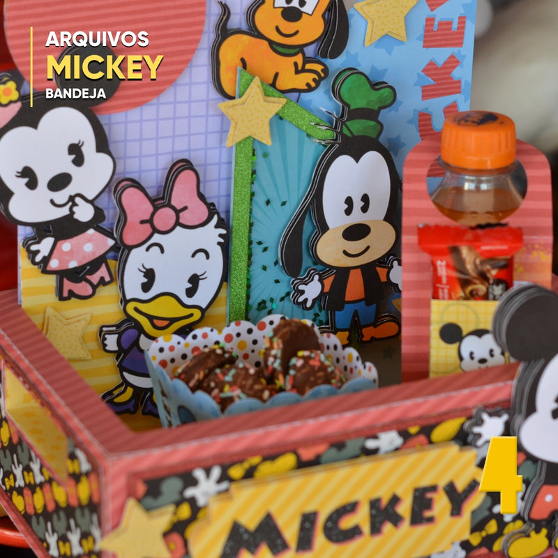 Mickey Mouse Tray - Digital File for Cutting