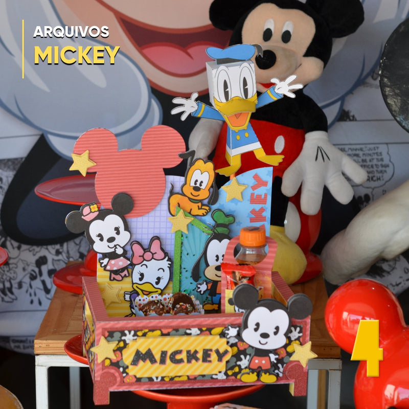 Mickey Mouse Tray - Digital File for Cutting