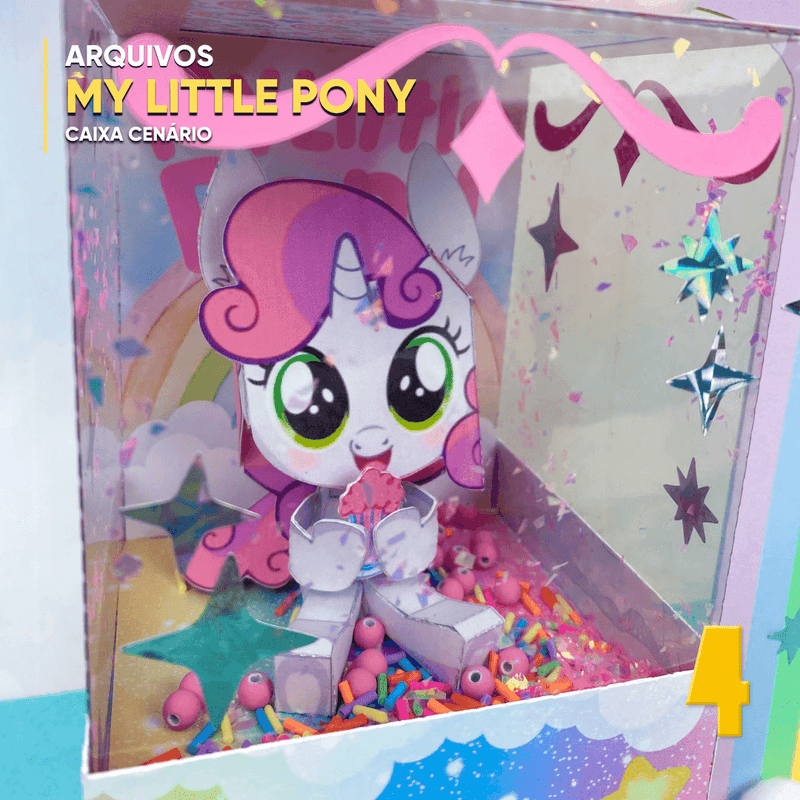 Caja My Little Pony – Archivo Digital para Recorte