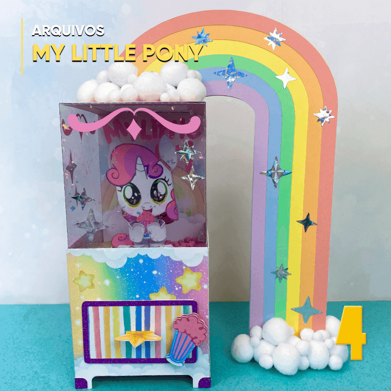 Caja My Little Pony – Archivo Digital para Recorte