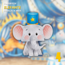 Papertoys Circo Azul (Coleção) – Arquivo Digital para Recorte - Quatro Cambalhotas