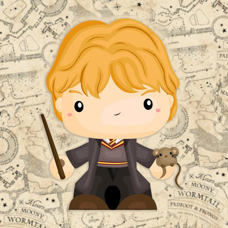 Papertoy Ron - Arquivo Digital para Recorte - Quatro Cambalhotas