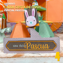 Caixa Cesto de Ovos • Especial Páscoa – Arquivo Digital para Recorte - Quatro Cambalhotas