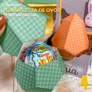 Caixa Cesto de Ovos • Especial Páscoa – Arquivo Digital para Recorte - Quatro Cambalhotas