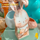 Caixa Coelho • Especial Páscoa – Arquivo Digital para Recorte - Quatro Cambalhotas