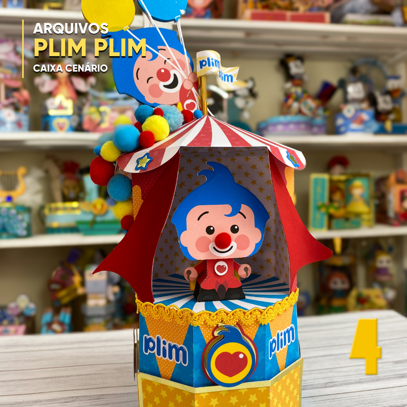 Plim Plim Box - Digital File for Cutting