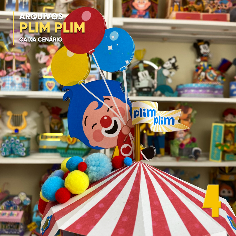 Plim Plim Box - Digital File for Cutting
