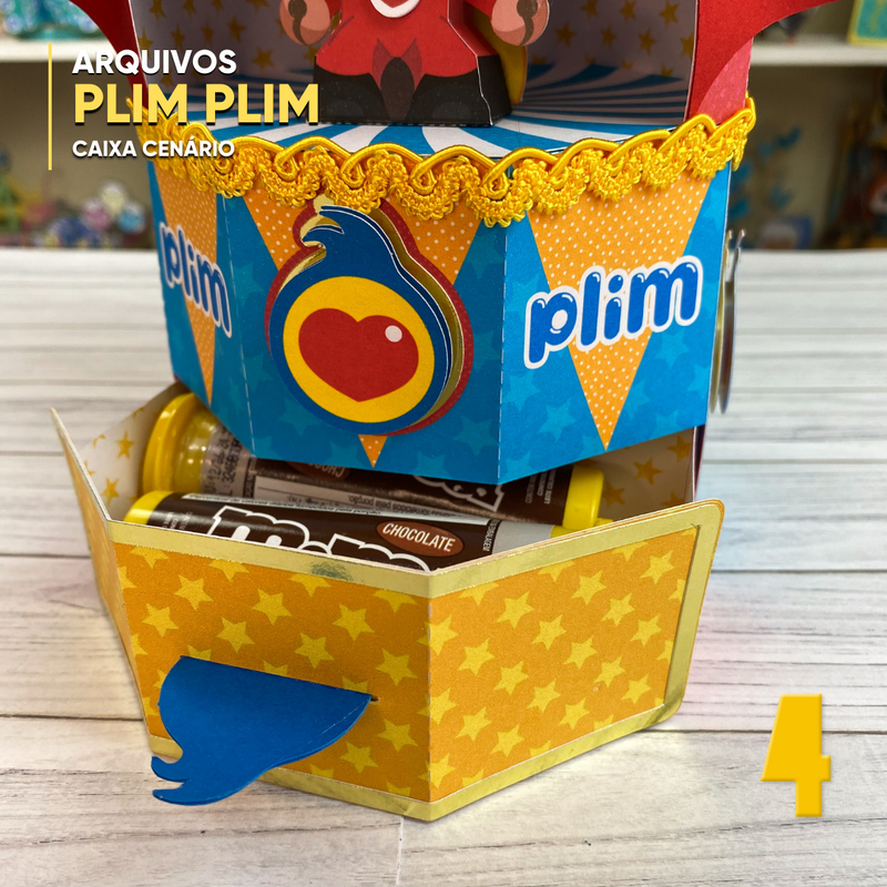 Plim Plim Box - Digital File for Cutting