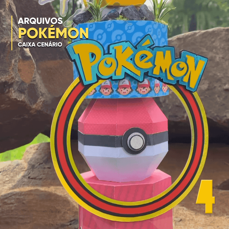 Pokémon Box - Digital File for Cutting
