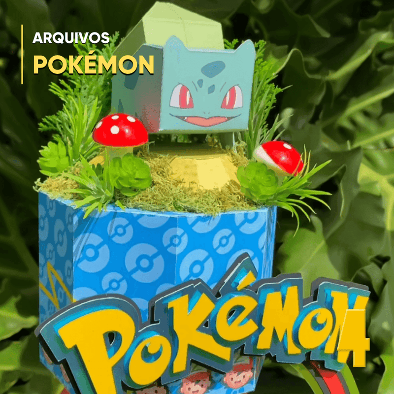 Pokémon Box - Digital File for Cutting