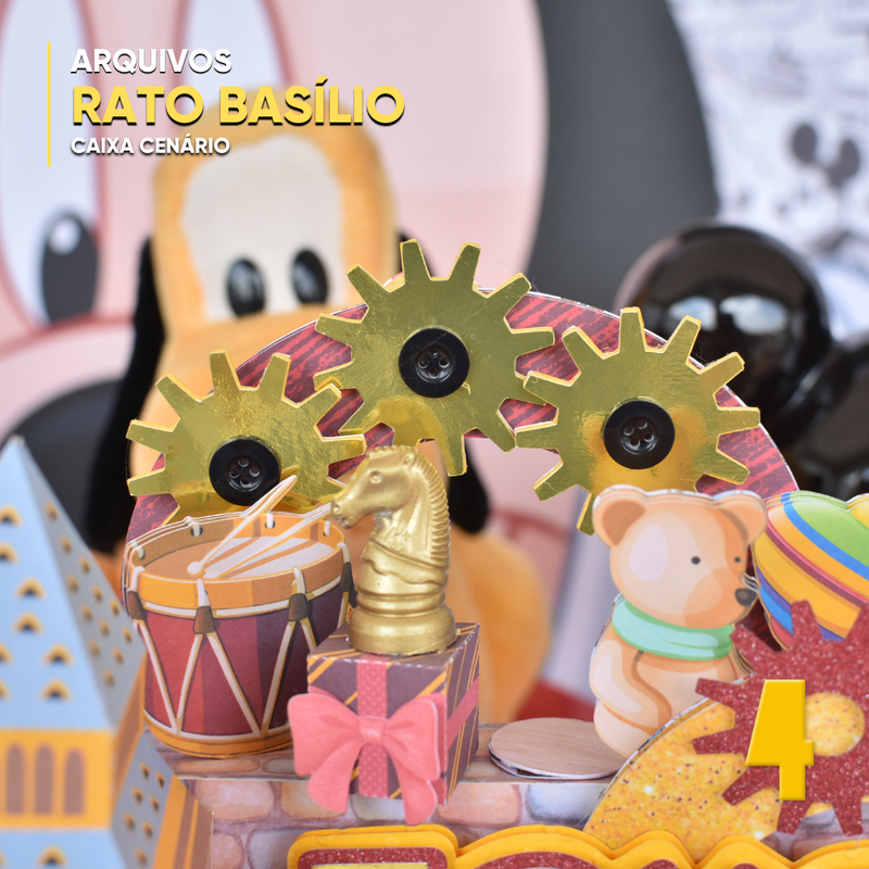 The Adventures of a Great Mouse Detective Box - Digital File for Cutting