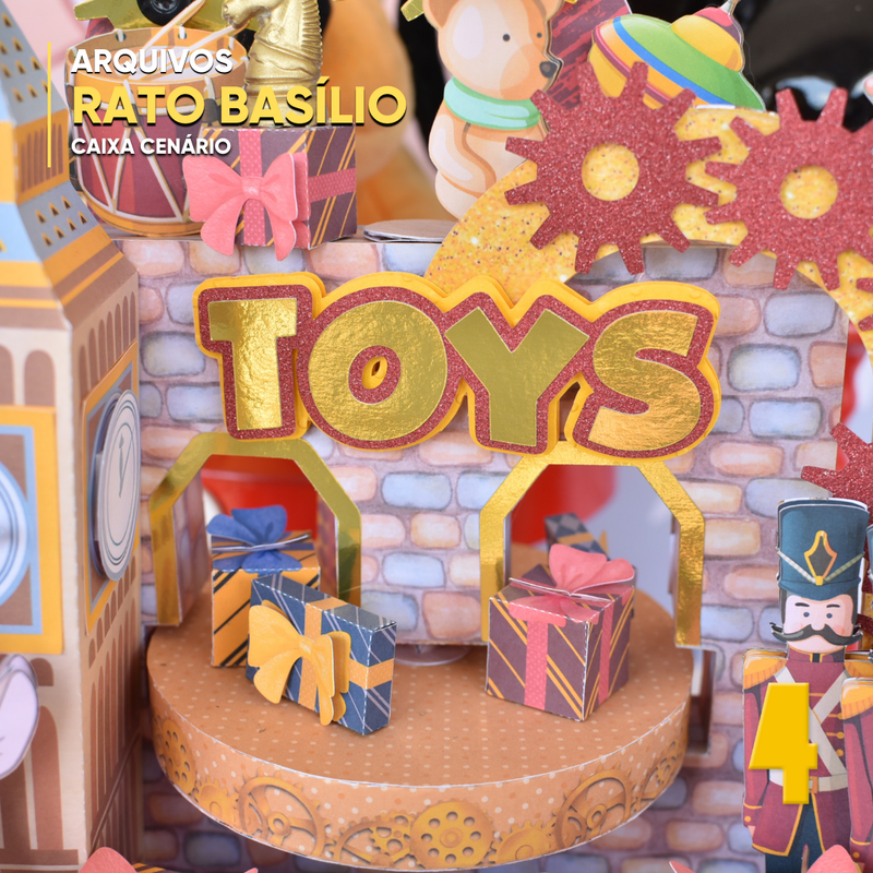 The Adventures of a Great Mouse Detective Box - Digital File for Cutting