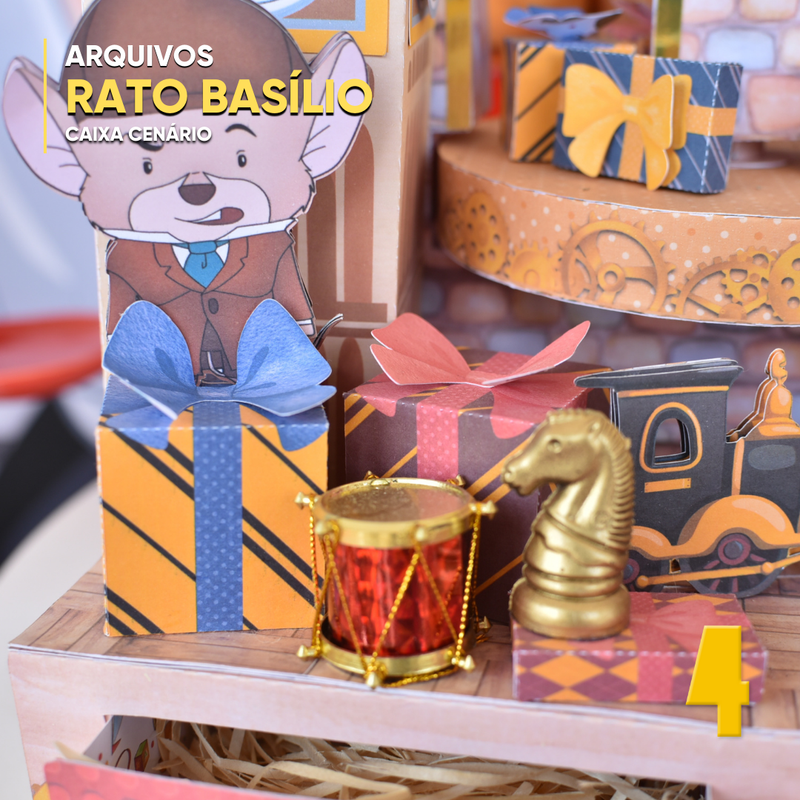 The Adventures of a Great Mouse Detective Box - Digital File for Cutting