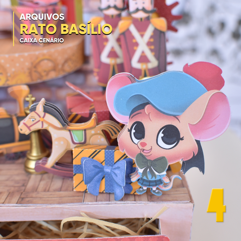 The Adventures of a Great Mouse Detective Box - Digital File for Cutting
