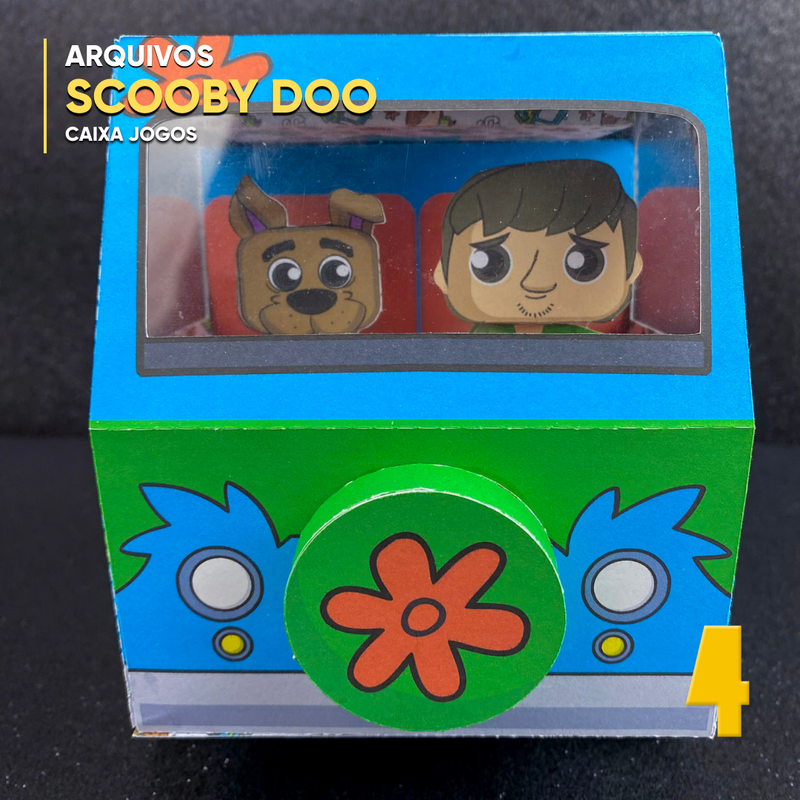 Scooby-Doo Activity Box - Digital File for Cutting
