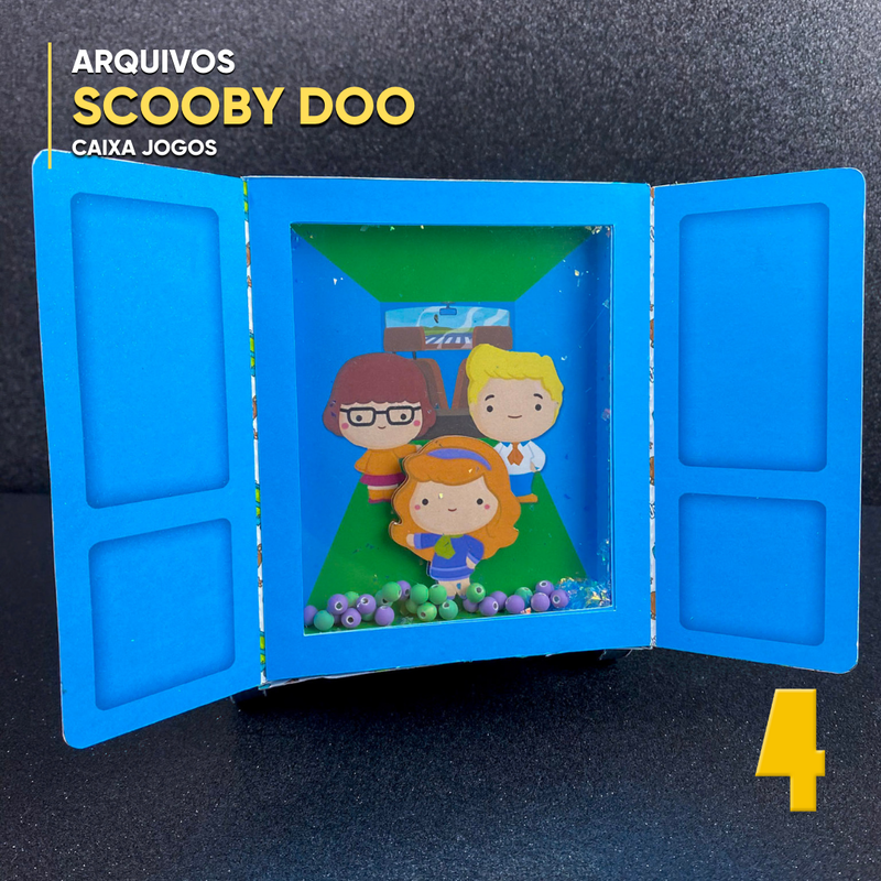 Scooby-Doo Activity Box - Digital File for Cutting