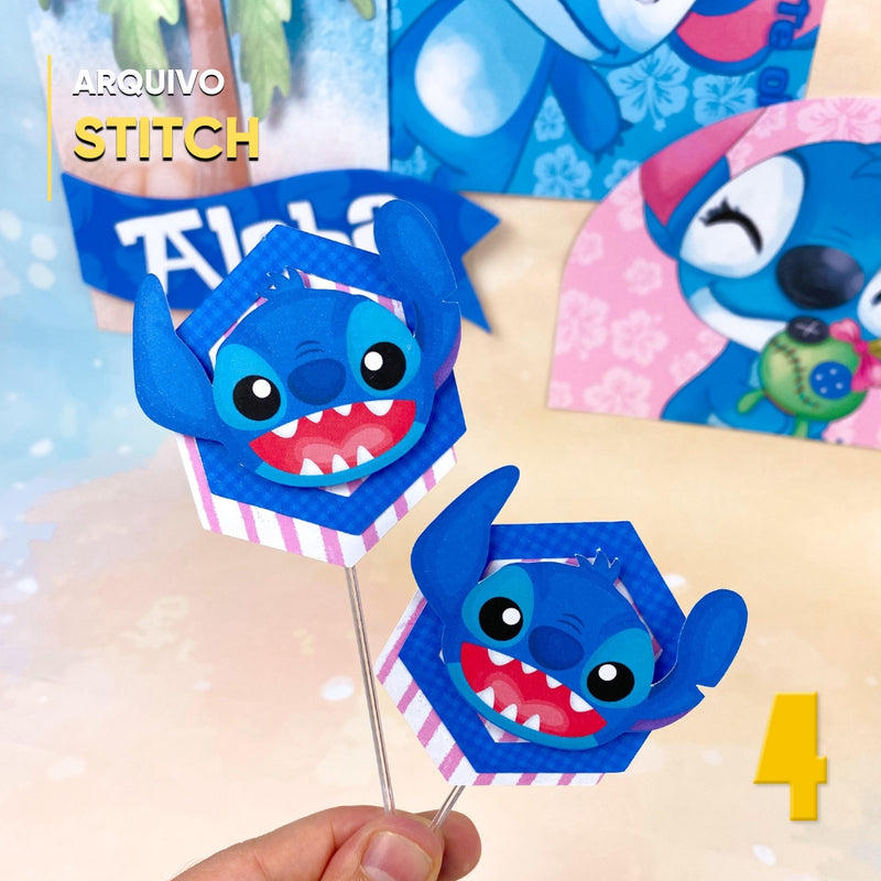 Lilo and Stitch Party Kit - Digital File for Cutting